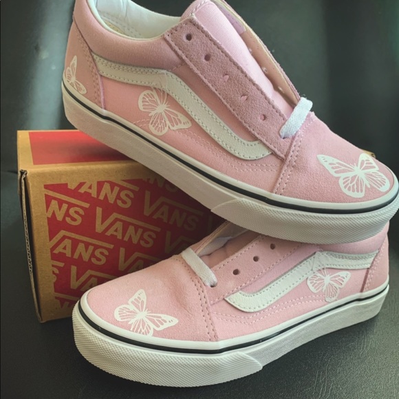 custom pink vans